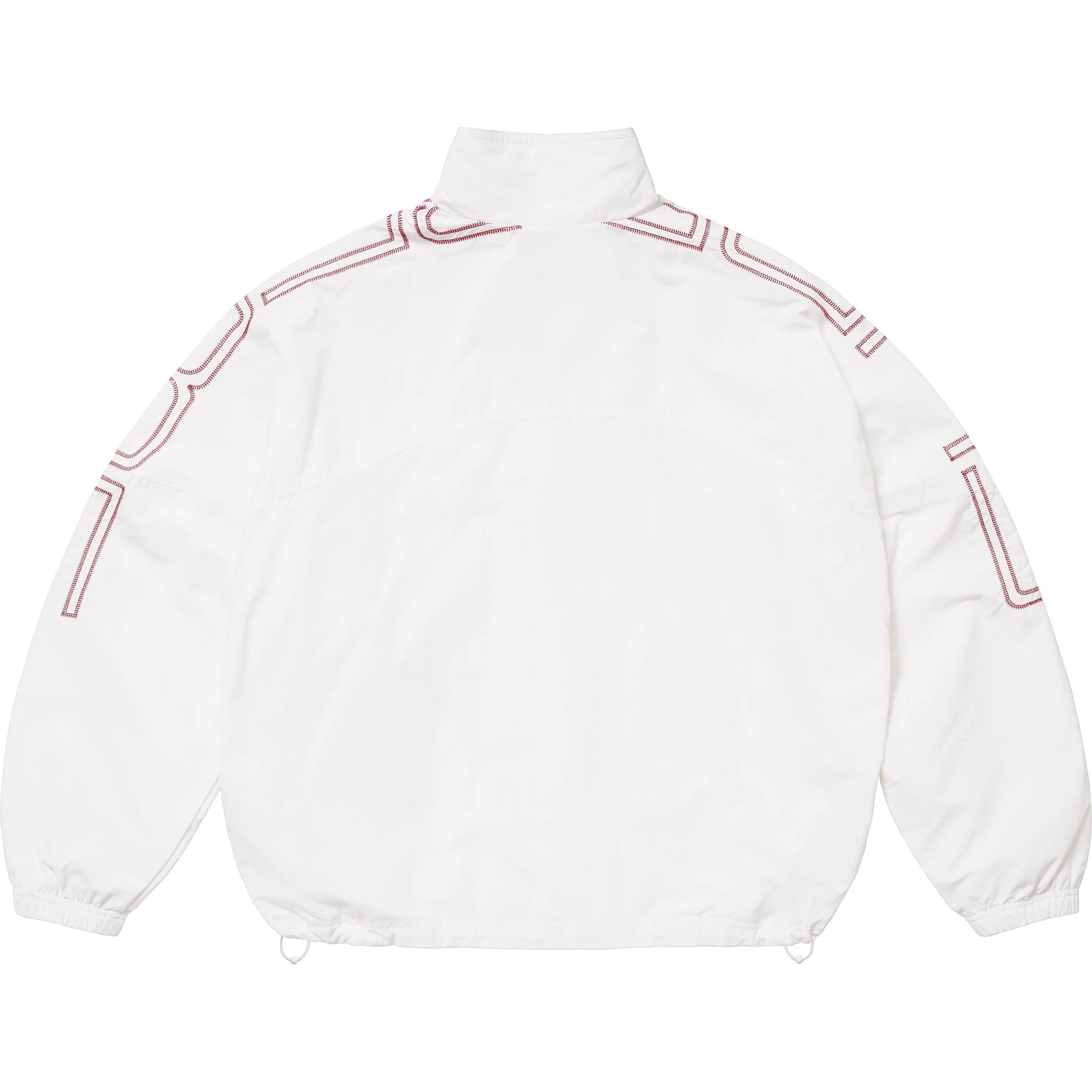 Spellout Embroidered Track Jacket view 3